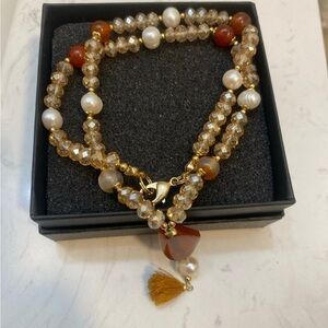 Real 10k gold handmade necklace